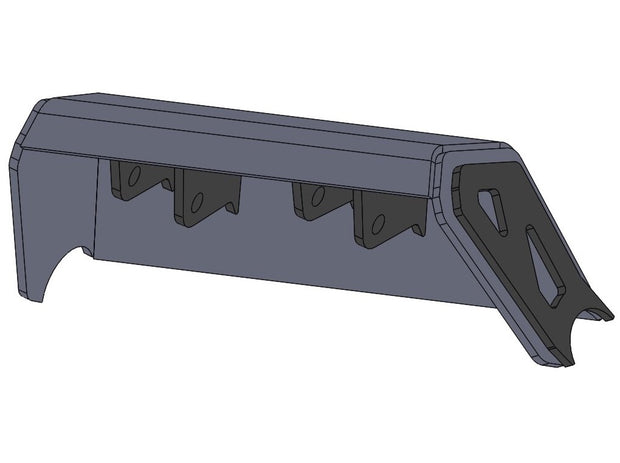 Chassis Side Dual Shock Brackets