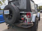 Jeep Wrangler JK License Plate Mount/Relocation Bracket