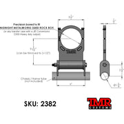 MMW D300 Rock Box Transfer Case Support/Ring - "KIT"