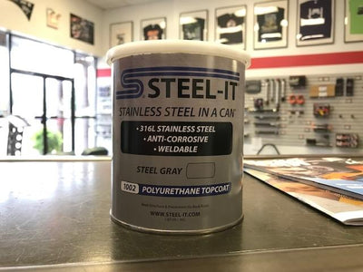 Steel-it Polyurethane Quart - STEEL GRAY 1002