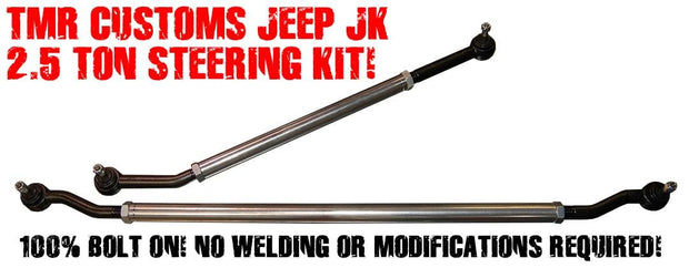 2.5 TON Jeep JL & JT NON RUBICON Steering Kit - 7075 ALUMINUM